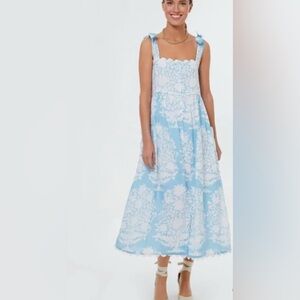 Juliet Dunn shoulder Tie dress